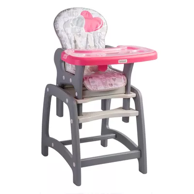 Silla de Comer Kinder SX Rosada Bebesit