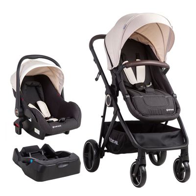 Imagen 1 del producto Coche Bebe Travel System Cosmos Beige Bebesit