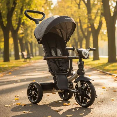 Imagen 2 del producto Triciclo Infantil Explorer Gris Bebesit