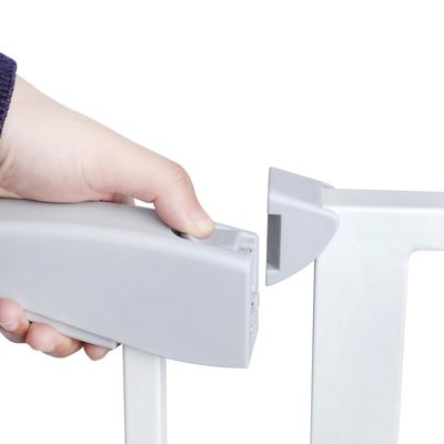 Imagen 2 del producto Reja de Seguridad Bebe Puerta Mascota Doble Seguro 75-82 cm