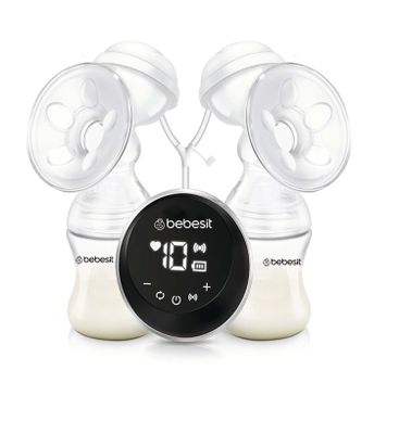 Sacaleche Extractor Leche Materna Eléctrico Doble Bebesit