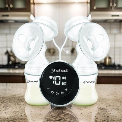 Imagen 2 del producto Sacaleche Extractor Leche Materna Eléctrico Doble Bebesit