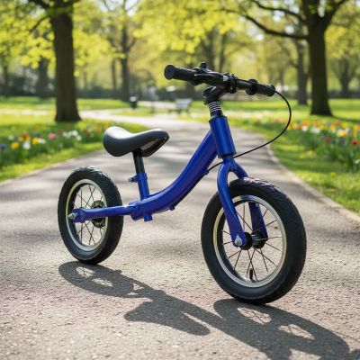 Imagen 2 del producto Bicicleta de Aprendizaje Niños y Niñas Infantil con Frenos Azul