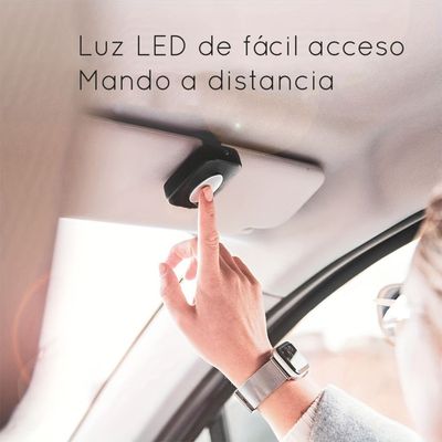 Imagen 2 del producto Espejo Luces LED auto ajustable Bebe testeado en accidentes