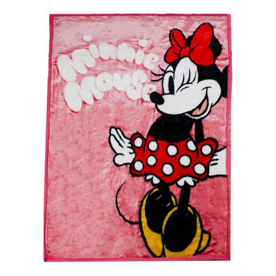 Imagen 2 del producto Frazada Ultra Soft Minnie Mouse 110x140cm Rosado Disney