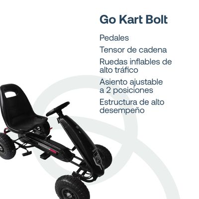 Imagen 2 del producto Gokart BOLT GK5040 Negro
