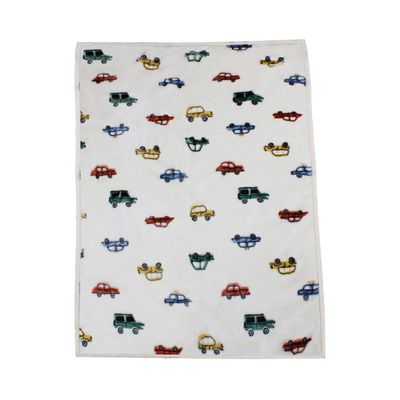 Imagen 2 del producto Frazada Ultra Soft Auto 110x140cm Beige Bebesit