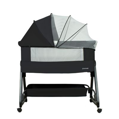 Imagen 2 del producto Cuna Colecho Balancin Cloud Colchón Mosquitero Canasto Negro