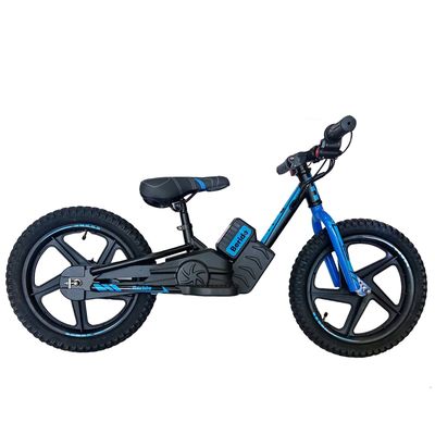 Bicicleta Eléctrica Infantil BeRide Aro 16 Azul Bebesit