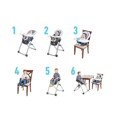 Imagen 2 del producto Silla de Comer 6 en 1 DuoDiner® DLX Mathis Graco