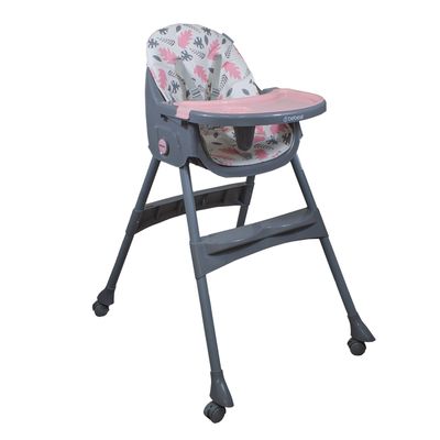 Silla de Comer Steps Rosada Bebesit