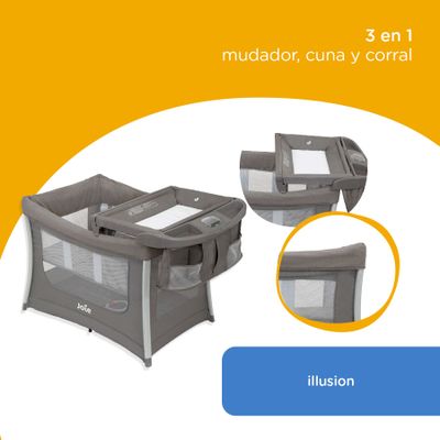 Imagen 2 del producto Cuna Pack and Play Illusion Nickle Joie