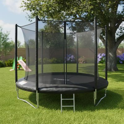 Imagen 2 del producto Cama Elástica Trampolín 2,4 mt + Escalera y Malla Seguridad