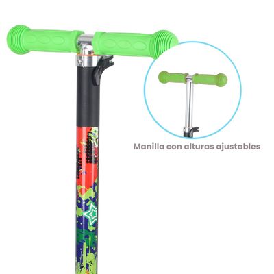 Imagen 2 del producto Scooter Infantil Maxi Verde Bebesit