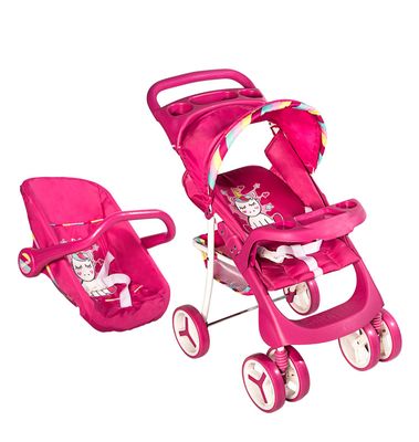 Imagen 1 del producto Coche Travel Muñeca Unicornio