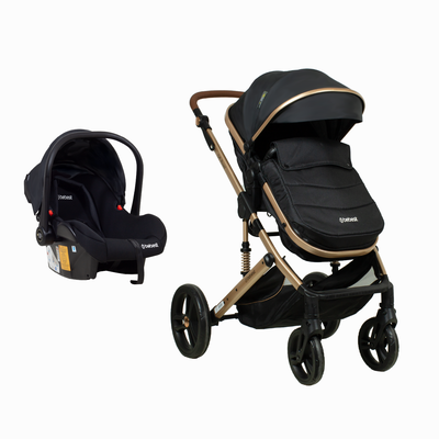 Imagen 2 del producto Coche Cuna Travel System Offroad Negro