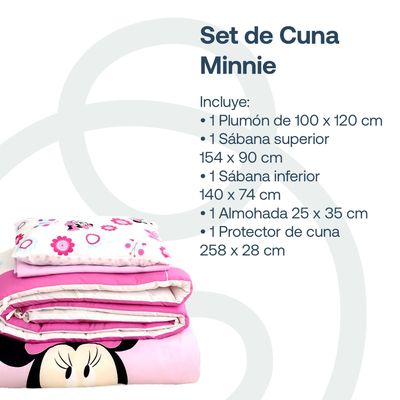 Imagen 2 del producto Set de Cuna Disney Minnie 100MN