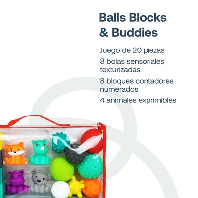 Imagen 2 del producto Juguete Bebé Interactivo Balls Blocks Buddies Infantino