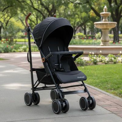 Imagen 2 del producto Coche Paragua Magic Ride Fiesta Negro Bebesit