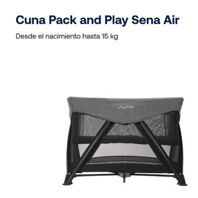 Imagen 2 del producto Cuna Nuna Sena Aire Charcoal