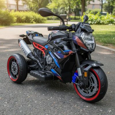 Imagen 2 del producto Trimoto V9 Supersport Niños Infantil 12V a Batería Rojo