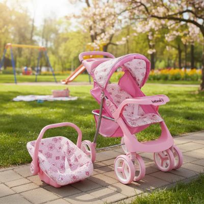 Imagen 2 del producto Coche Travel de Juguete para Muñeca Flor Bebesit