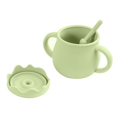 Imagen 2 del producto Set Alimentación October Silicona Verde