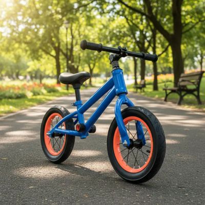 Imagen 2 del producto Bicicleta de Aprendizaje Niños Infantil XBMPro Azul