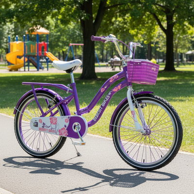 Imagen 2 del producto Bicicleta Infantil Queen Aro 20 Morada Bebesit