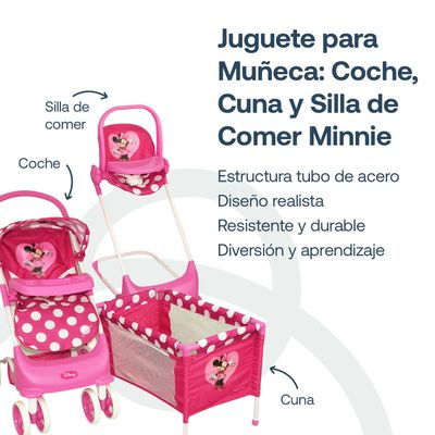Imagen 2 del producto Coche Muneca/Cuna/Silla M51