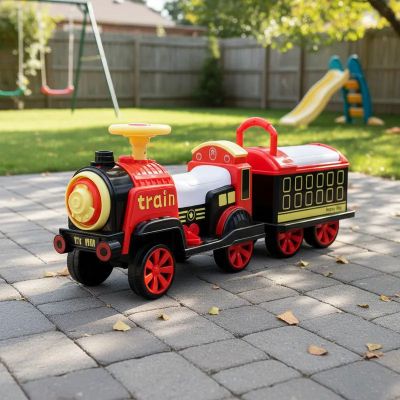 Imagen 2 del producto Tren a Batería Ferrocarril Rojo Bebesit