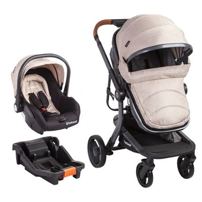 Imagen 2 del producto Coche Travel System Taurus Beige Bebesit