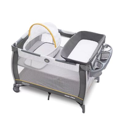 Cuna Pack and Play Care Suite Bassinet Playard Wells Graco