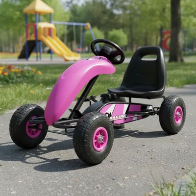 Imagen 2 del producto Gokart Racing Bebesit -  Rosa