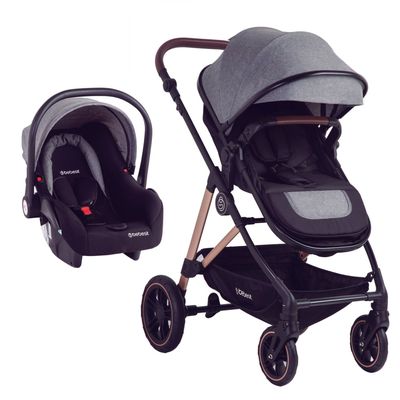Coche Cuna Travel System Neo Gris Bebesit