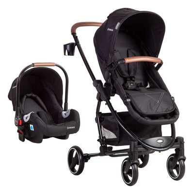 Coche Travel System Alfa Nuevo Negro Bebesit
