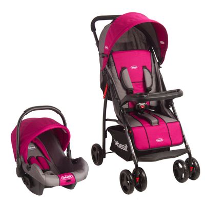 Coche Travel System Summer Rosado