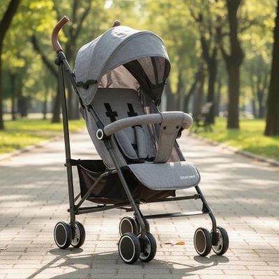 Imagen 2 del producto Coche paragua Clap Melange Bebesit - Gris