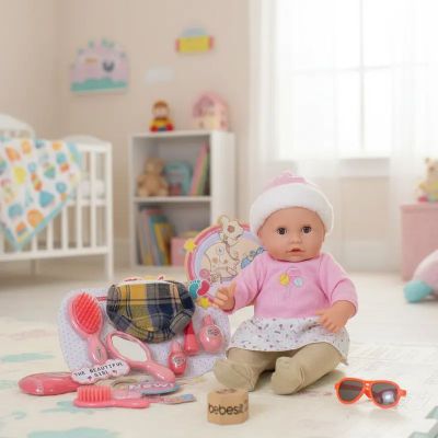 Imagen 2 del producto Muñeca Bebe Celeste 42cm con accesorios