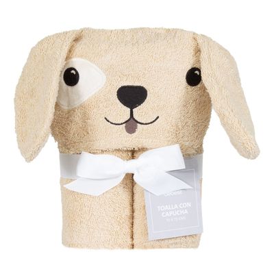 Toalla Capucha Perro Bebesit