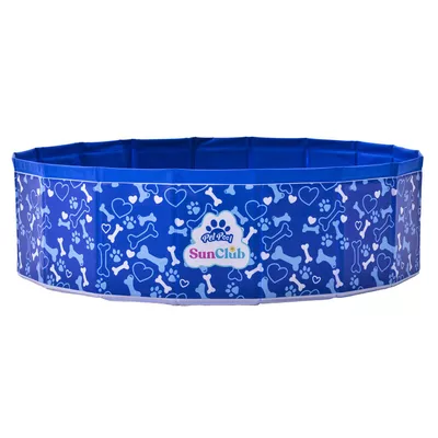 Imagen 2 del producto Piscina Bañera Plegable para Mascotas Azul