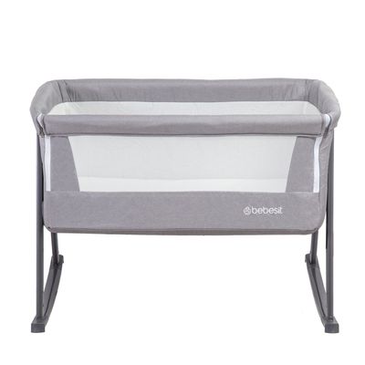 Imagen 2 del producto Cuna Moisés Balancín con Mosquitero Gris Bebesit