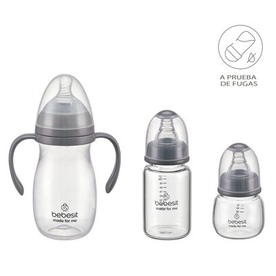 Imagen 2 del producto Set de Lactancia 6 en 1 Mamaderas y Accesorios Bebesit