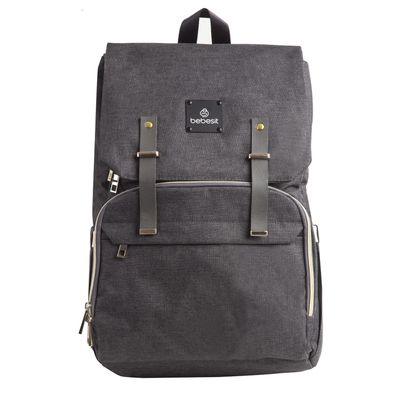 Imagen 2 del producto Mochila Maternal Mudador Bebesit Melange Negro