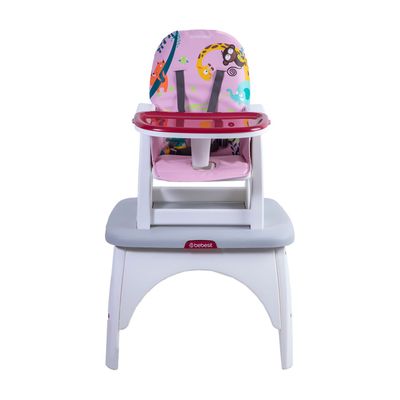 Imagen 2 del producto Silla de Comer Escritorio Balancin Eat&Swing Rosada Bebesit