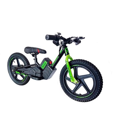 Imagen 2 del producto Bicicleta Eléctrica Infantil BeRide Aro 12 Verde Bebesit
