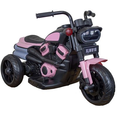 Trimoto ChopperHarley 2.0 Niñas Infantil 6V a Batería Rosa