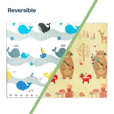 Imagen 2 del producto Alfombra Antigolpes Plegable 180X120 Oso y Oceano Bebesit