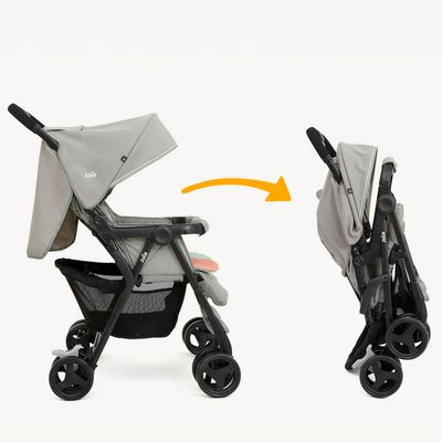 Imagen 2 del producto Coche Paseo Doble Aire Twin  Nectar & Mineral Joie