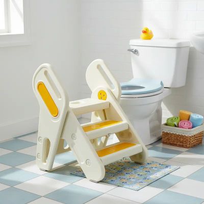 Imagen 2 del producto Escalera aprendizaje Luz para noche con tomaduras de seguridad